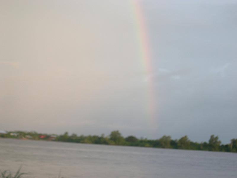 Suriname river 3 with rainbow